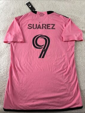 Inter Miami #9 Luis Suarez 🇺🇾 2024-25 MLS Home Adidas Jersey